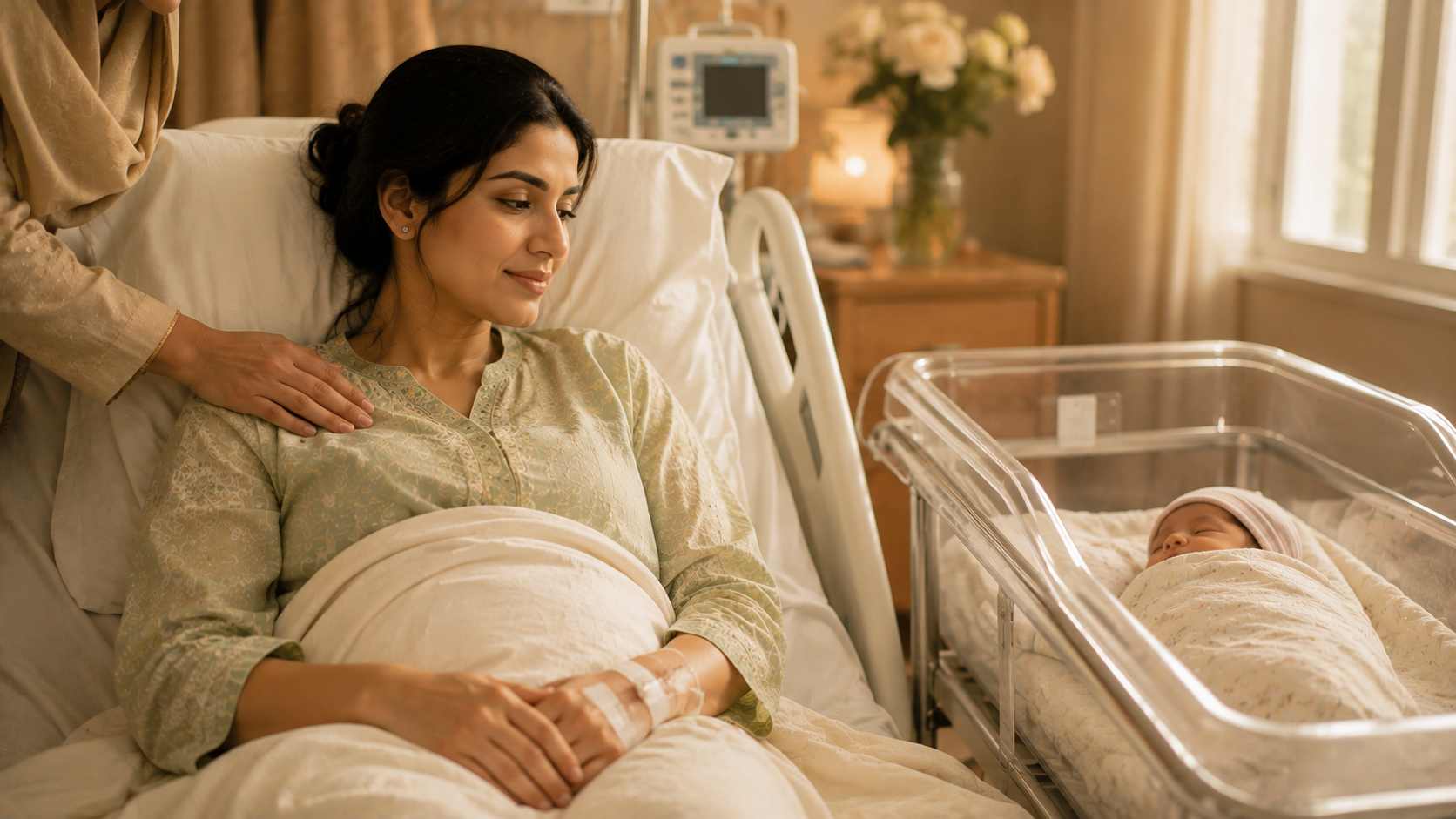 Breastfeeding for C_Section Moms! article graphic